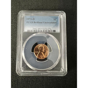 1973-D One Cent - Brilliant Uncirculated